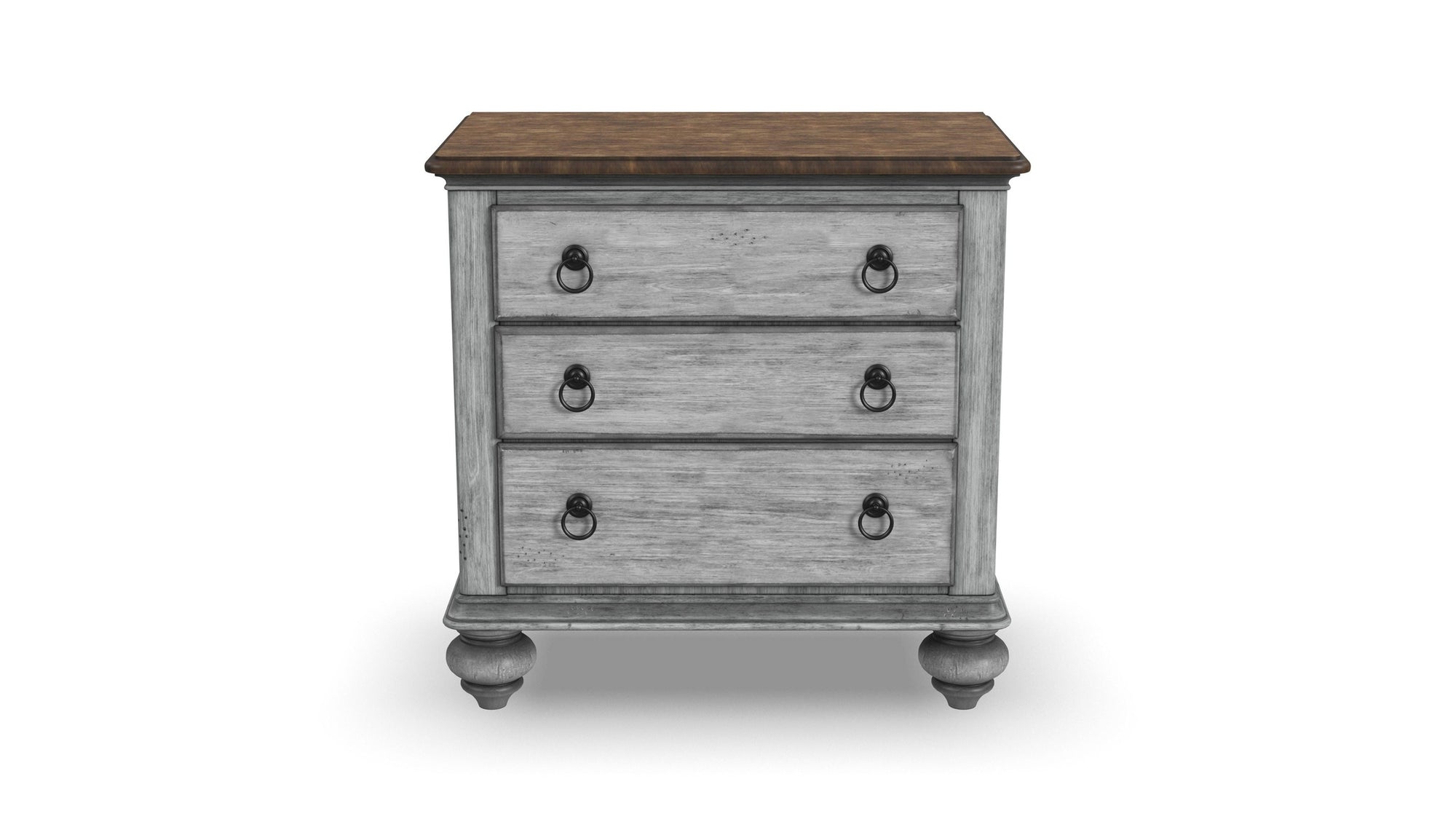 Plymouth - Nightstand - Gray