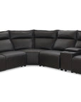 Chauncey Leather Power Reclining Sectional