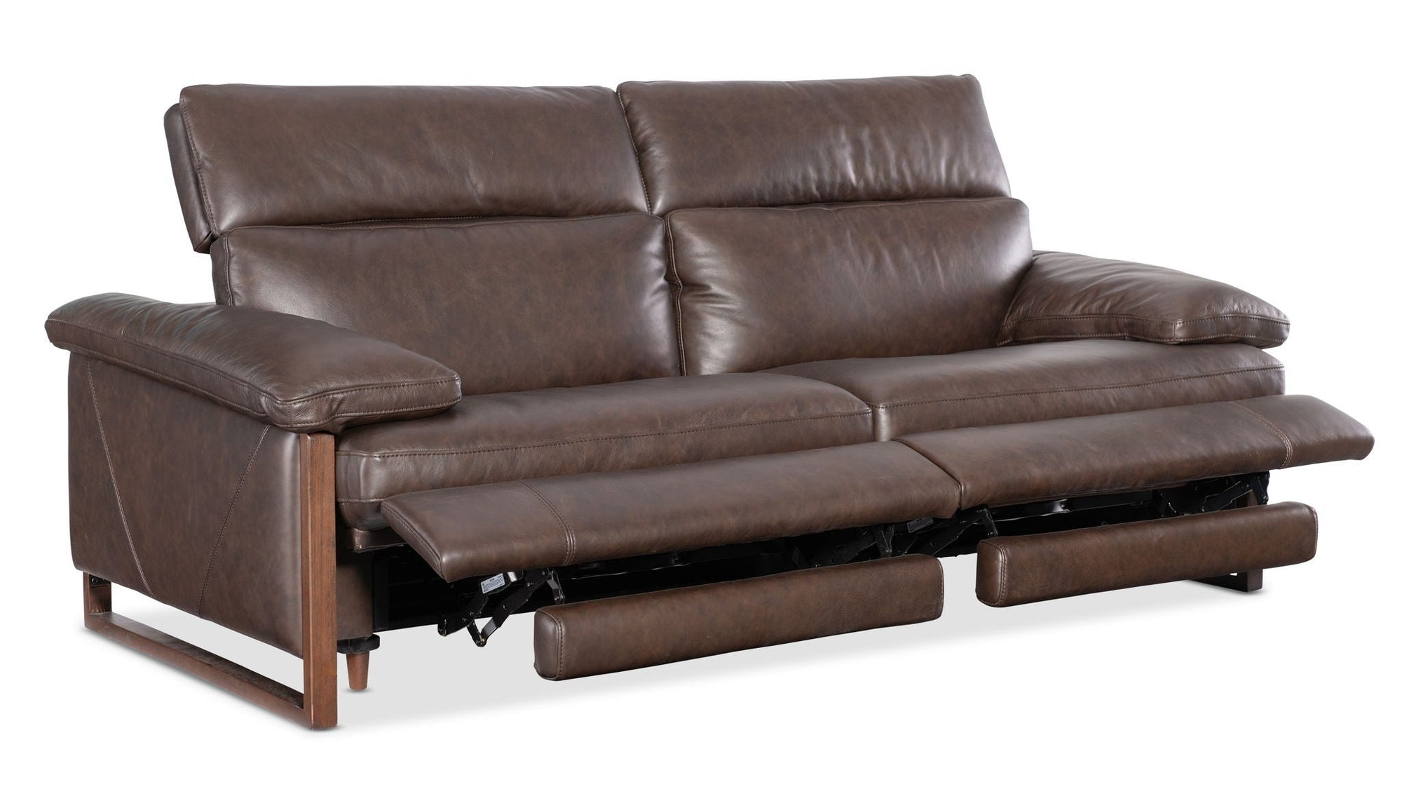 Jericho - Power Sofa With Power Headrest - Brown