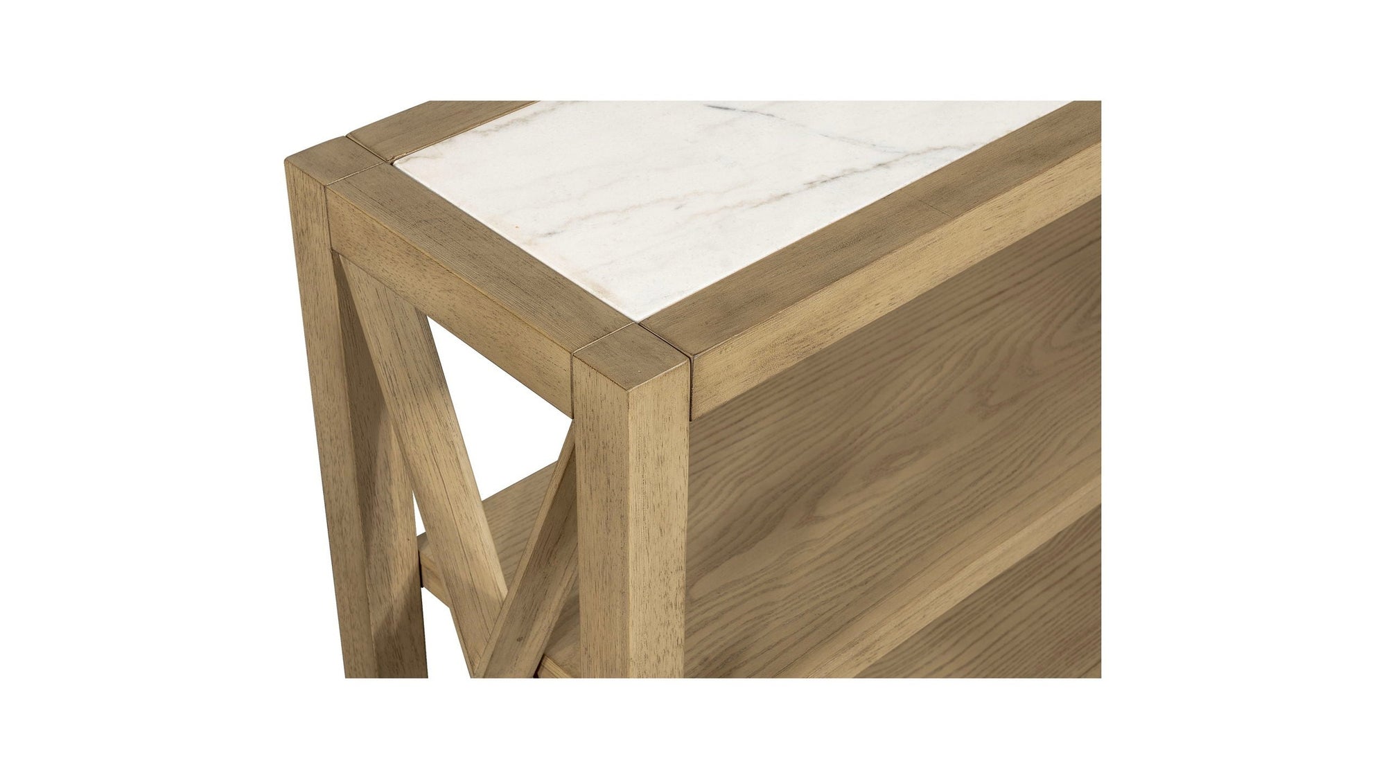 Holden - Console Table - Rustic Blonde