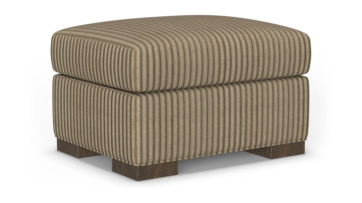 Jasper - Fabric Stationary Ottoman
