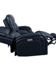 Glenwood - Power Console Loveseat-Recliner With Power And Power Headrest And Lumbar Layflat
