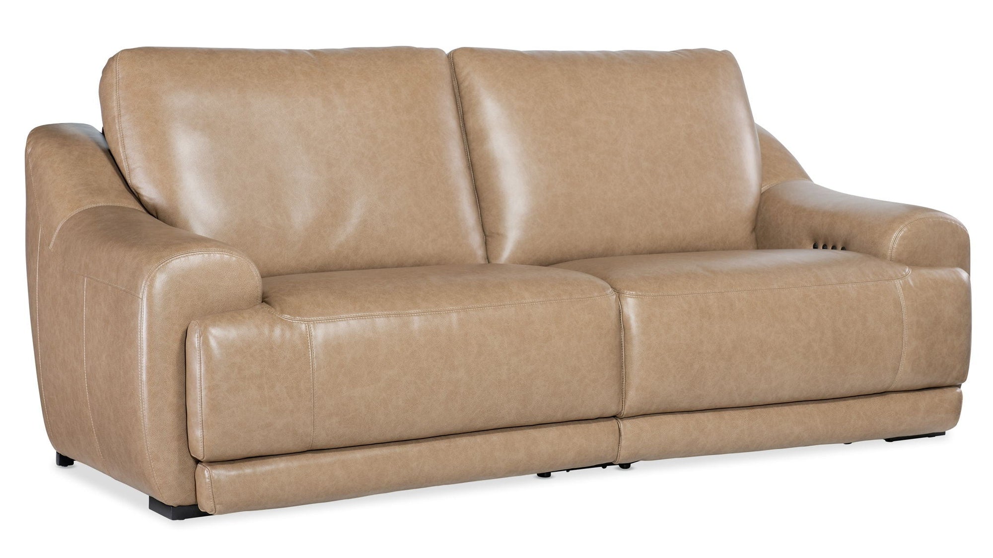MS - Wayward Power Sofa With Power Headrest - Brown
