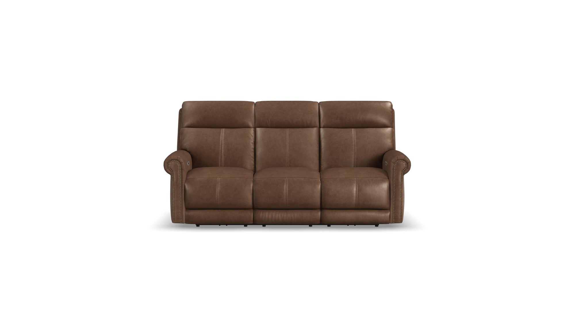 Alexander - Power Reclining Sofa With Console, Power Headrest &amp; Lumbar
