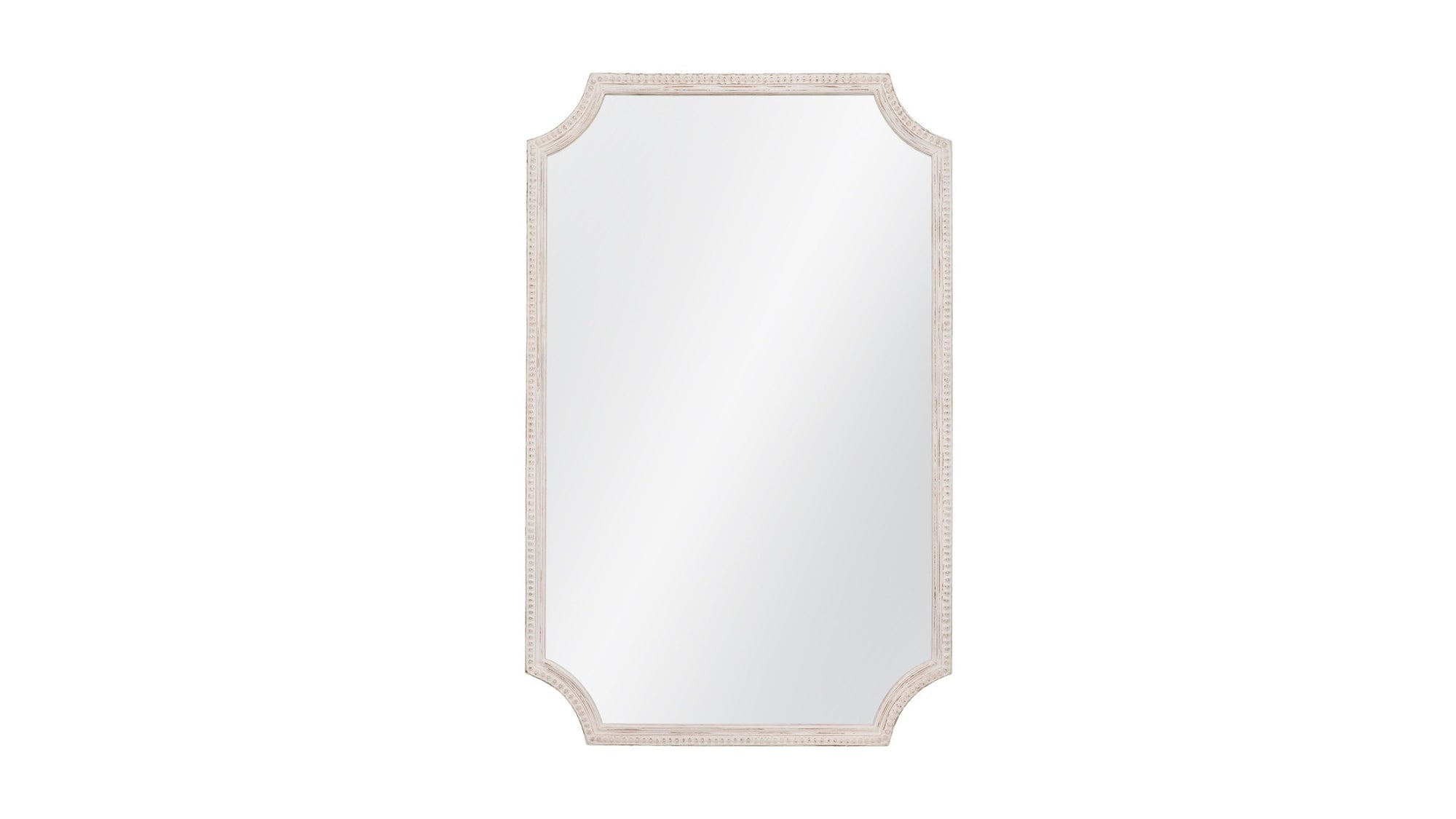 Hendrix - Wall Mirror - Distressed White