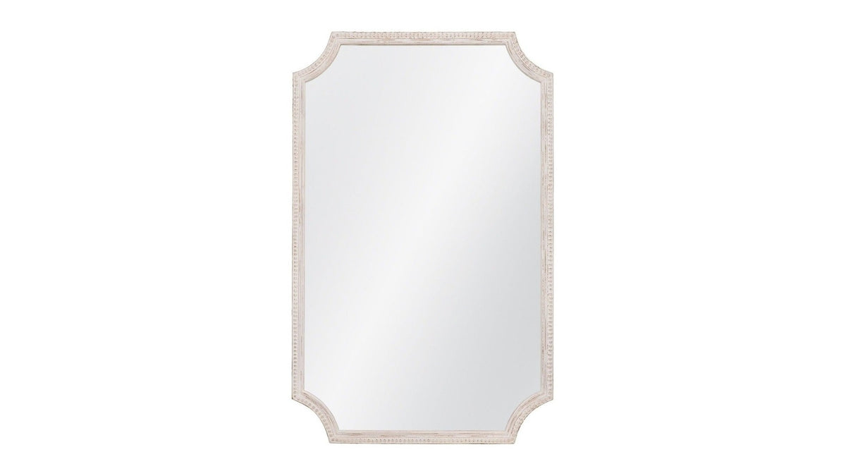 Hendrix - Wall Mirror - Distressed White