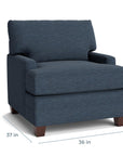 Carolina Track Arm Chair