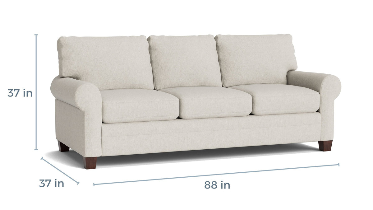 Carolina Roll Arm Sofa