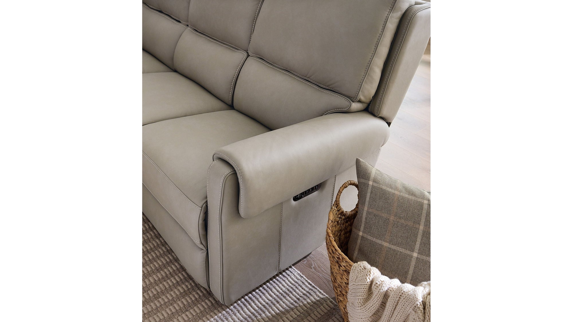 SS - Somers Power Sofa With Power Headrest