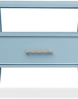 Commerce And Market - Sola One-Drawer Nightstand - Blue