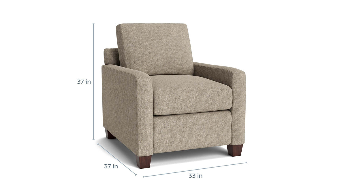 Carolina Thin Track Arm Chair