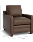 Carolina Thin Track Arm Chair