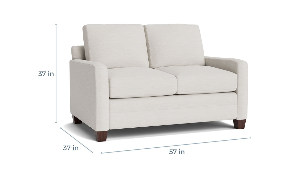 Carolina Track Arm Loveseat