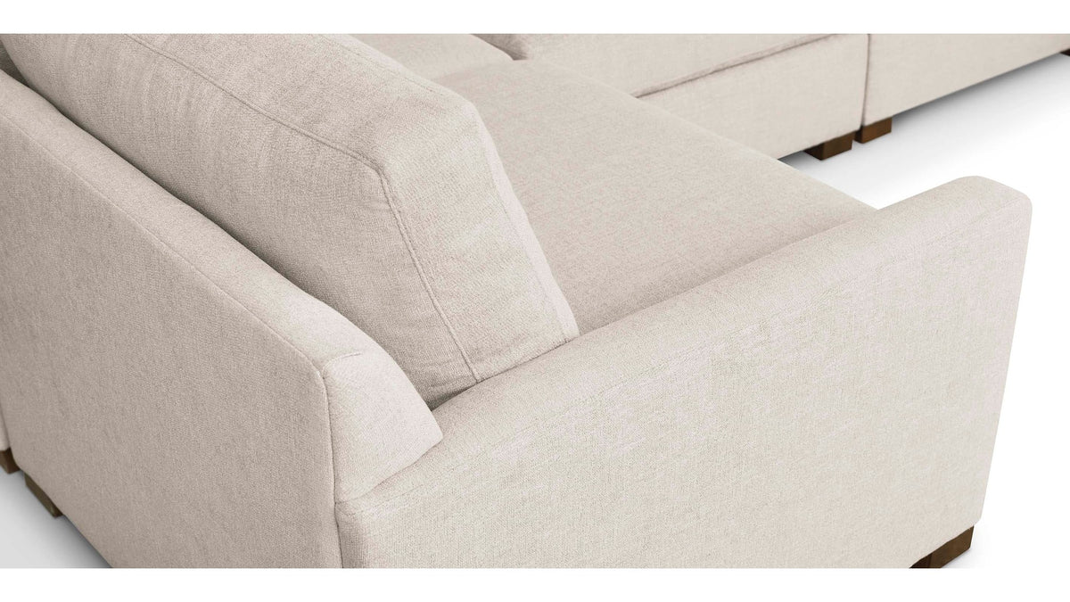 Colby Thin Track Arm Modular L-Shaped Sectional