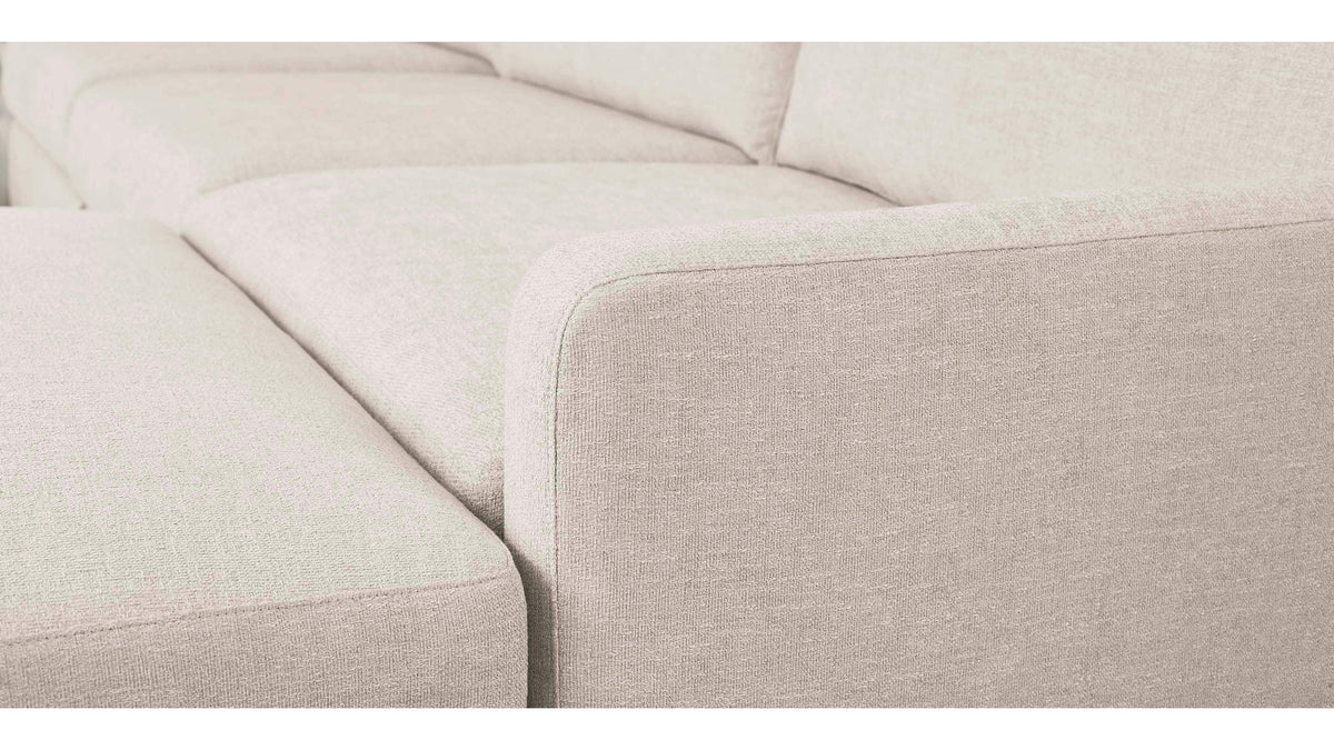 Colby Thin Track Arm Modular L-Shaped Sectional