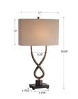 Talema - Lamp - Aged Silver