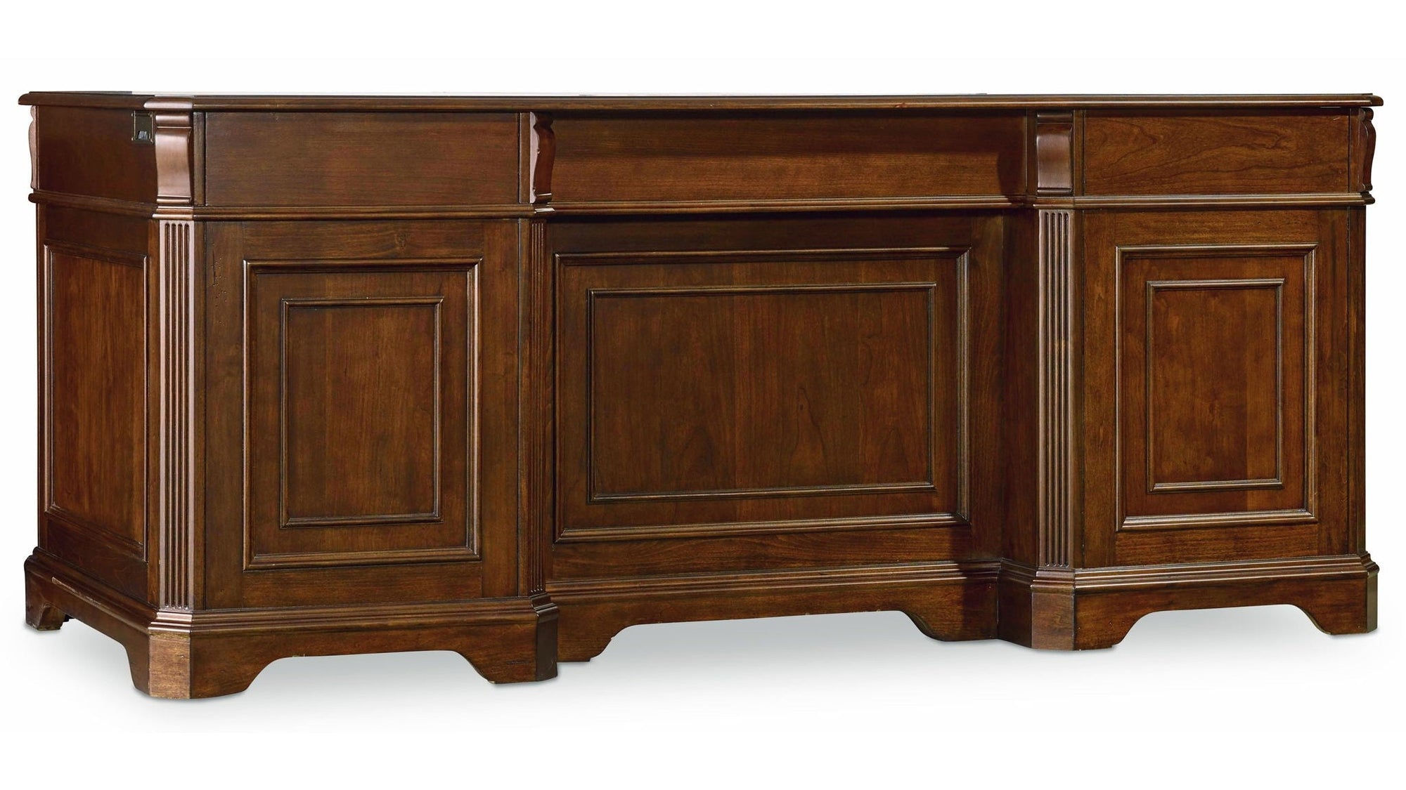 Brookhaven - Executive Desk - Dark Brown