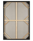Fair Trade - Geometric Abstract Art - Black / Brown / Gray / Green