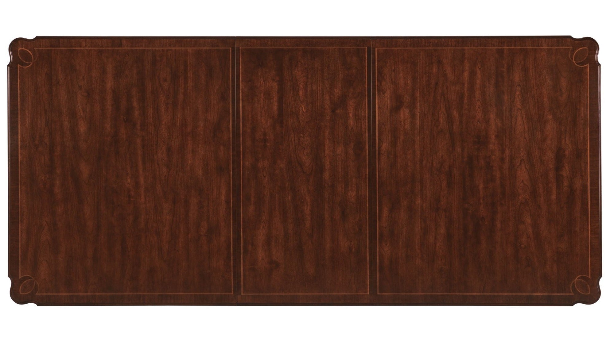 Charleston - Rectangle Leg Dining Table With 2-22" leaves - Dark Brown