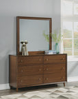 Ludwig - Bedroom Mirror - Dark Brown