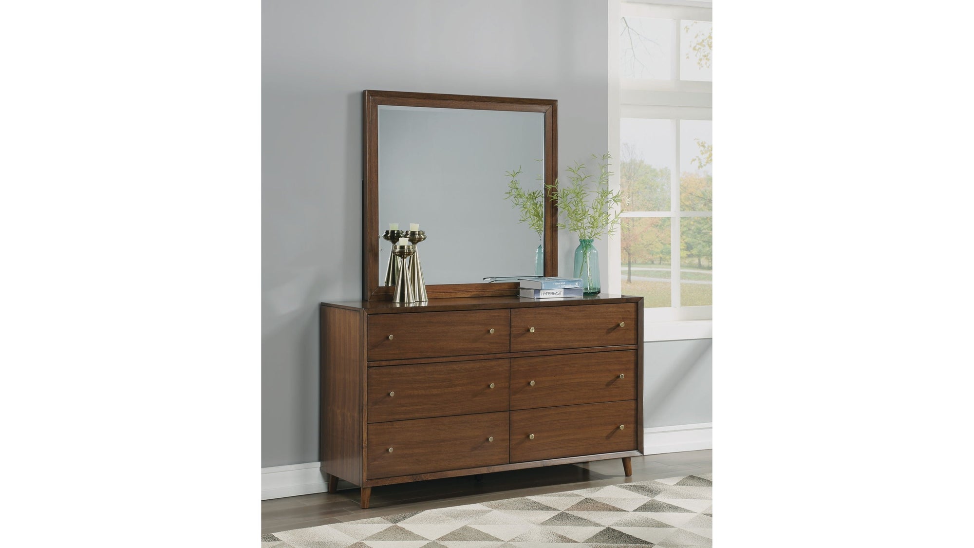 Ludwig - Dresser - Dark Brown