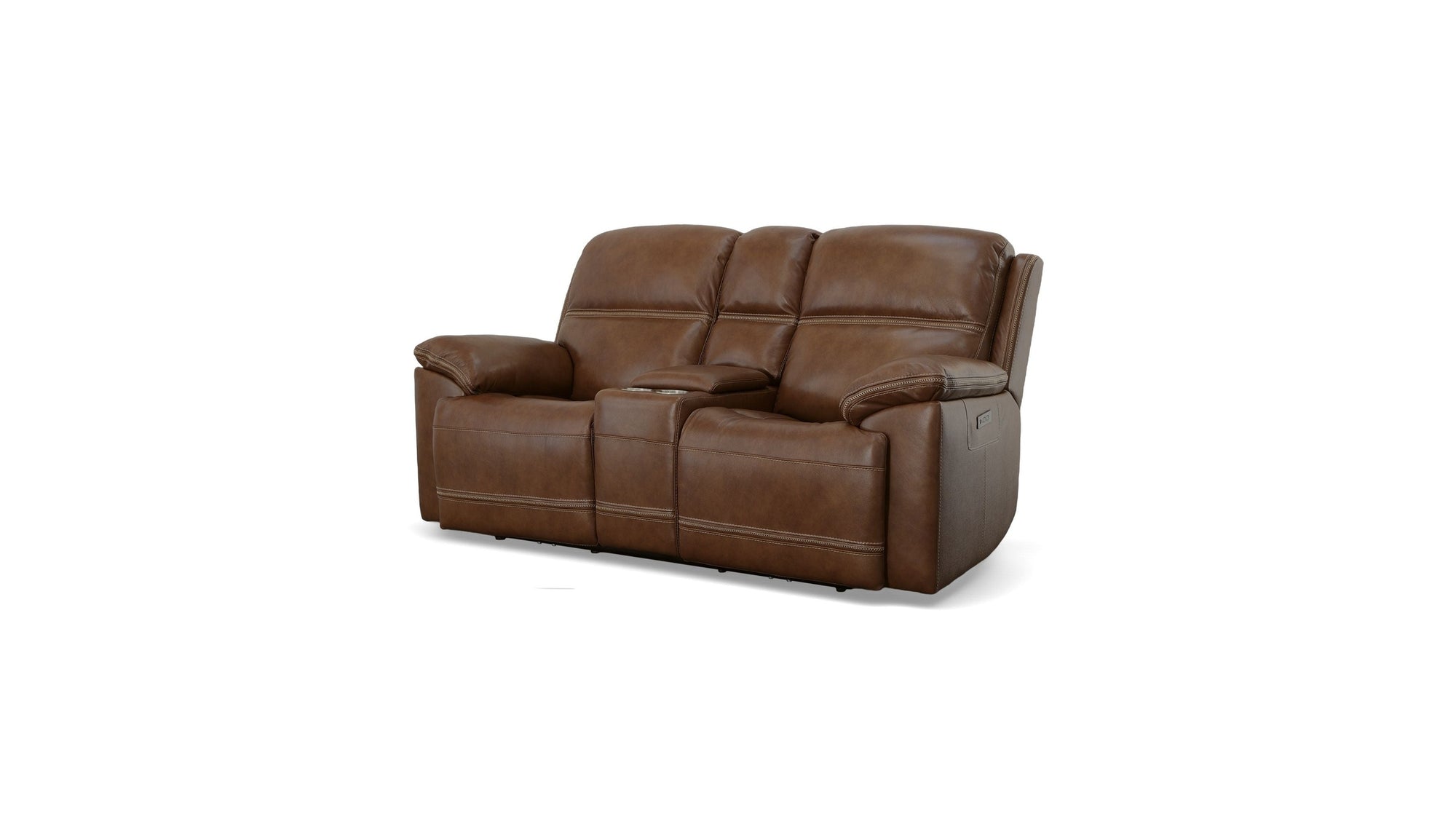 Jackson - Power Reclining Loveseat With Console & Power Headrests