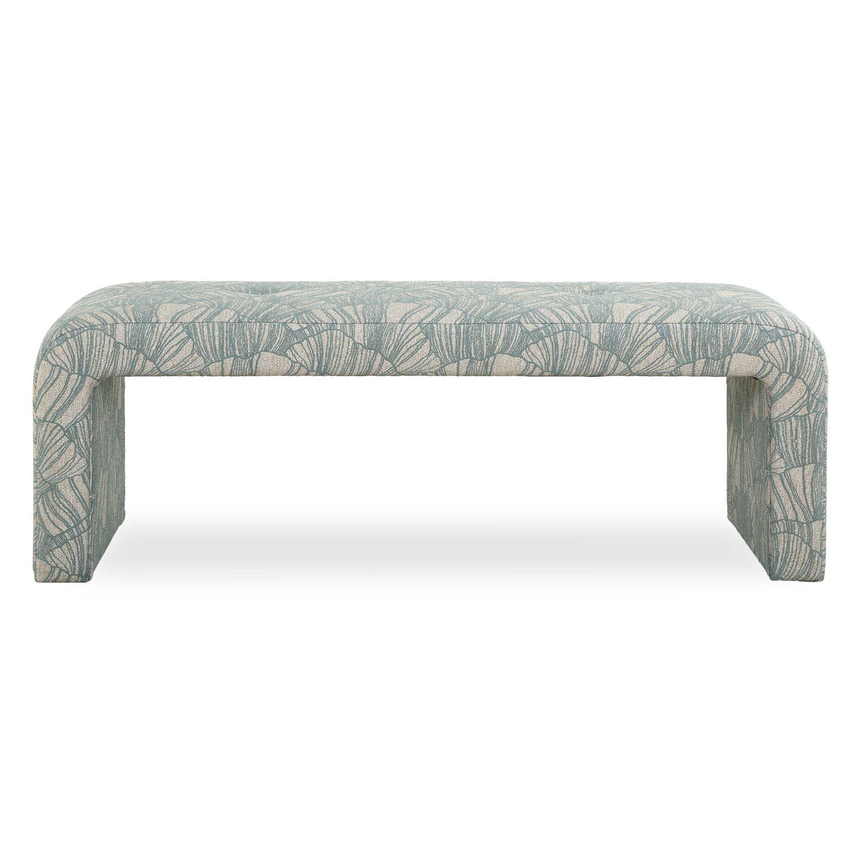 Amie - Bench - Spa Blue