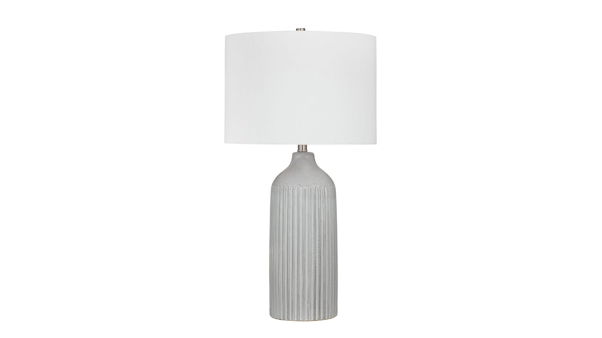 Dorchester - Table Lamp - Gray / White