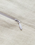 100% French Flax Linen - Queen Duvet Cover Set (Set of 3) - Natural