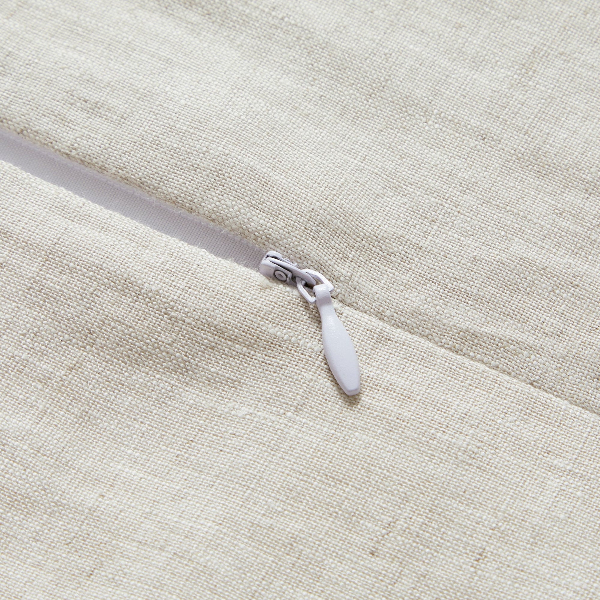 100% French Flax Linen - Twin Duvet Cover Set (Set of 2) - Natural