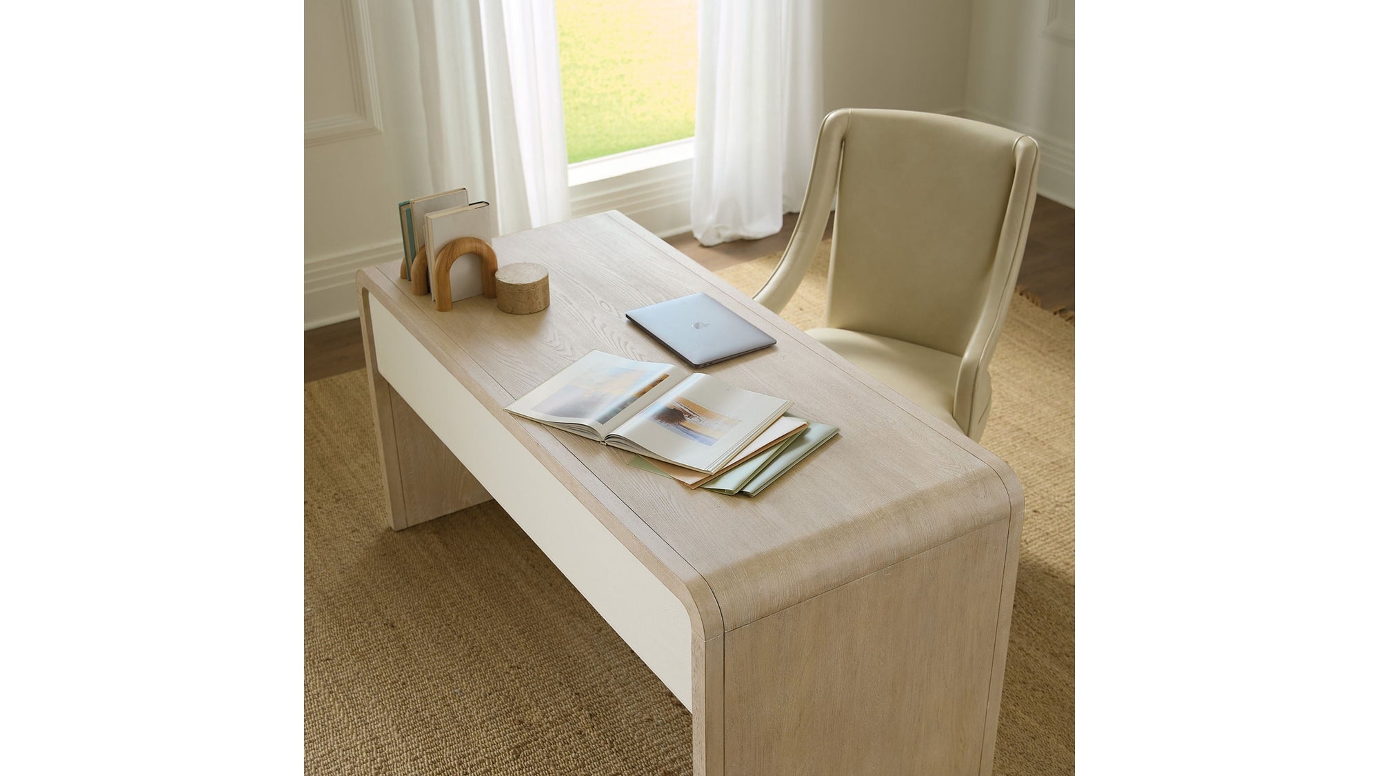 Brixton - Writing Desk - Light Brown