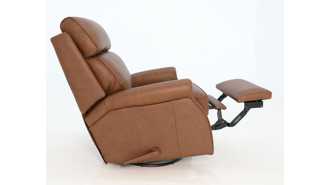 Crews - Swivel Glider Recliner - Saddle