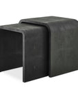 Interpose - Nesting Side Table (Set of 2) - Black