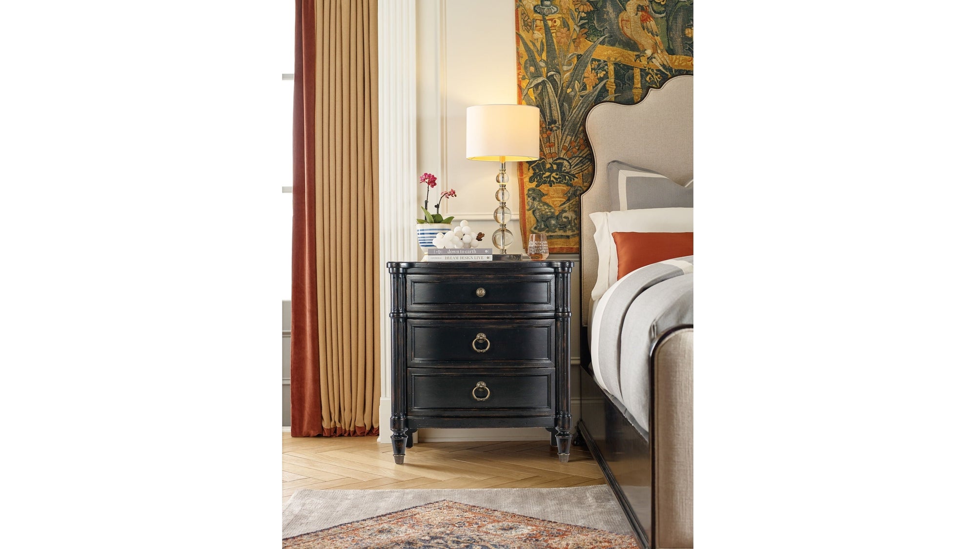 Charleston - Three-Drawer Nightstand