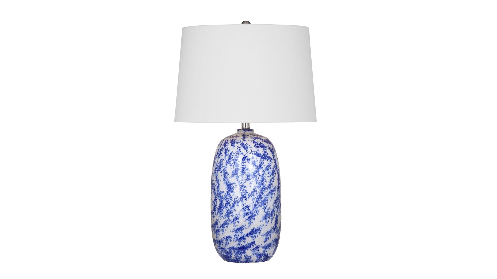 Mila - Table Lamp - Blue / Cream