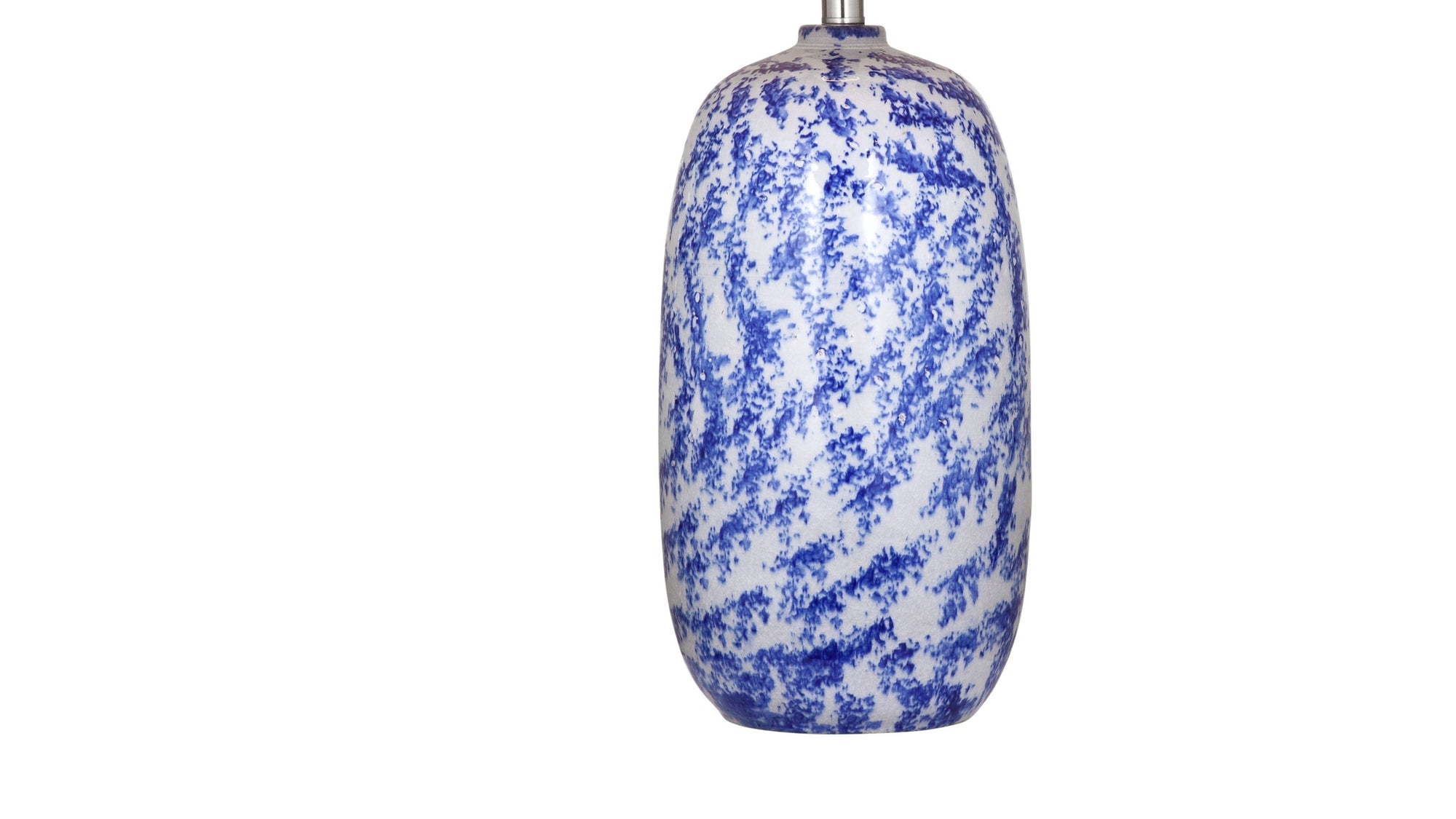 Mila - Table Lamp - Blue / Cream