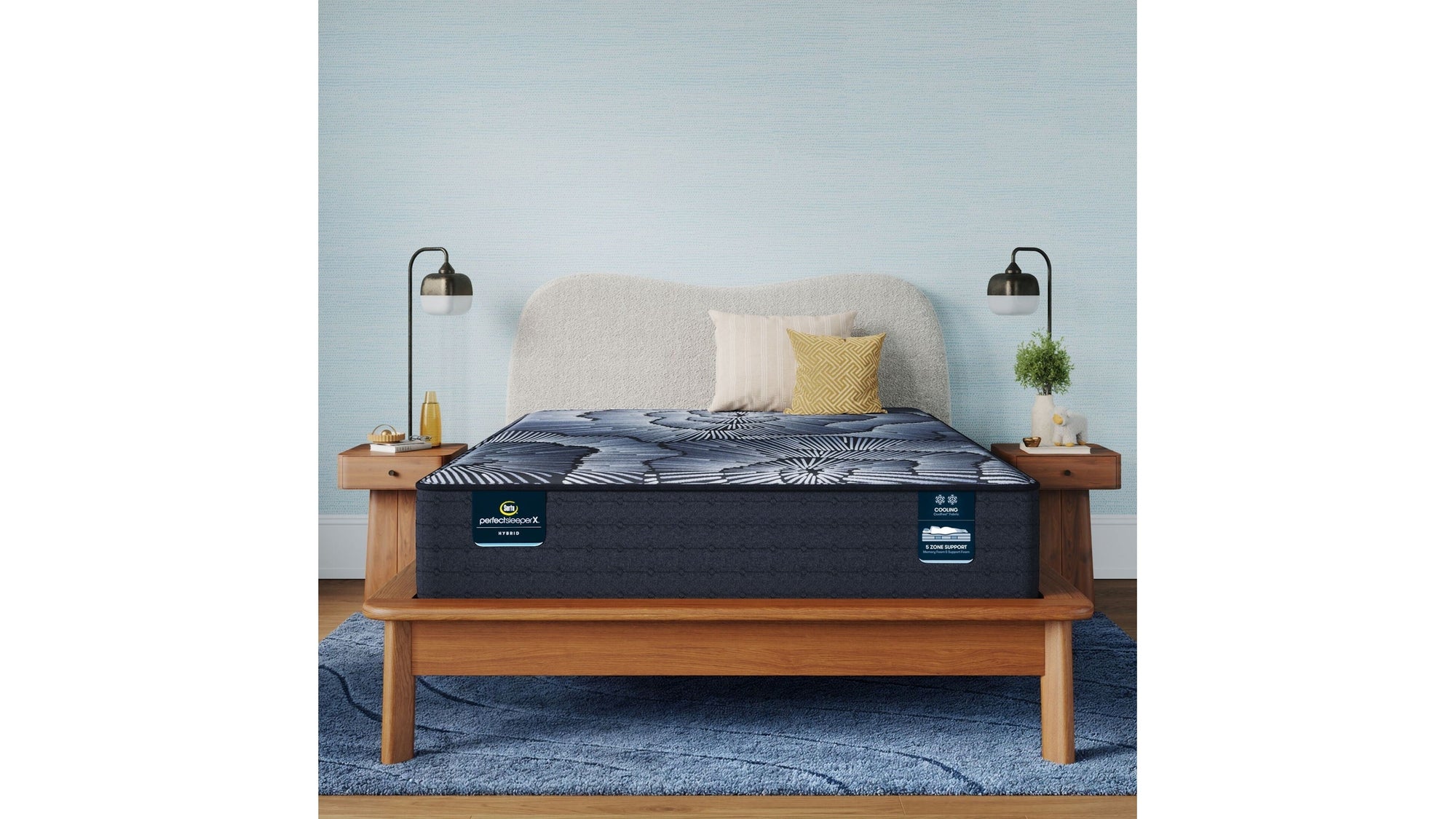 Perfect Sleeper - 13" X Kendall Hybrid Medium Mattress