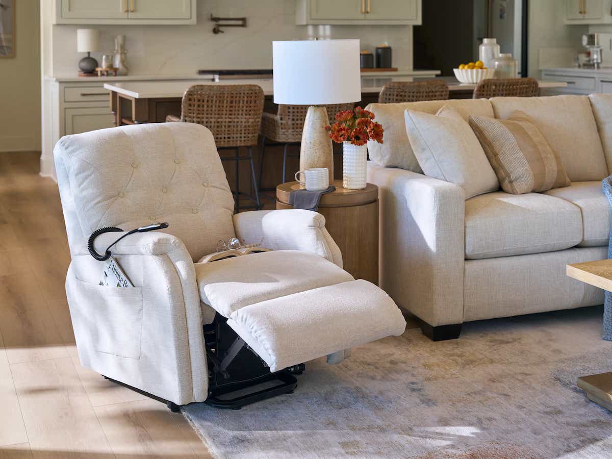 Billie Bronze Power Lift Recliner