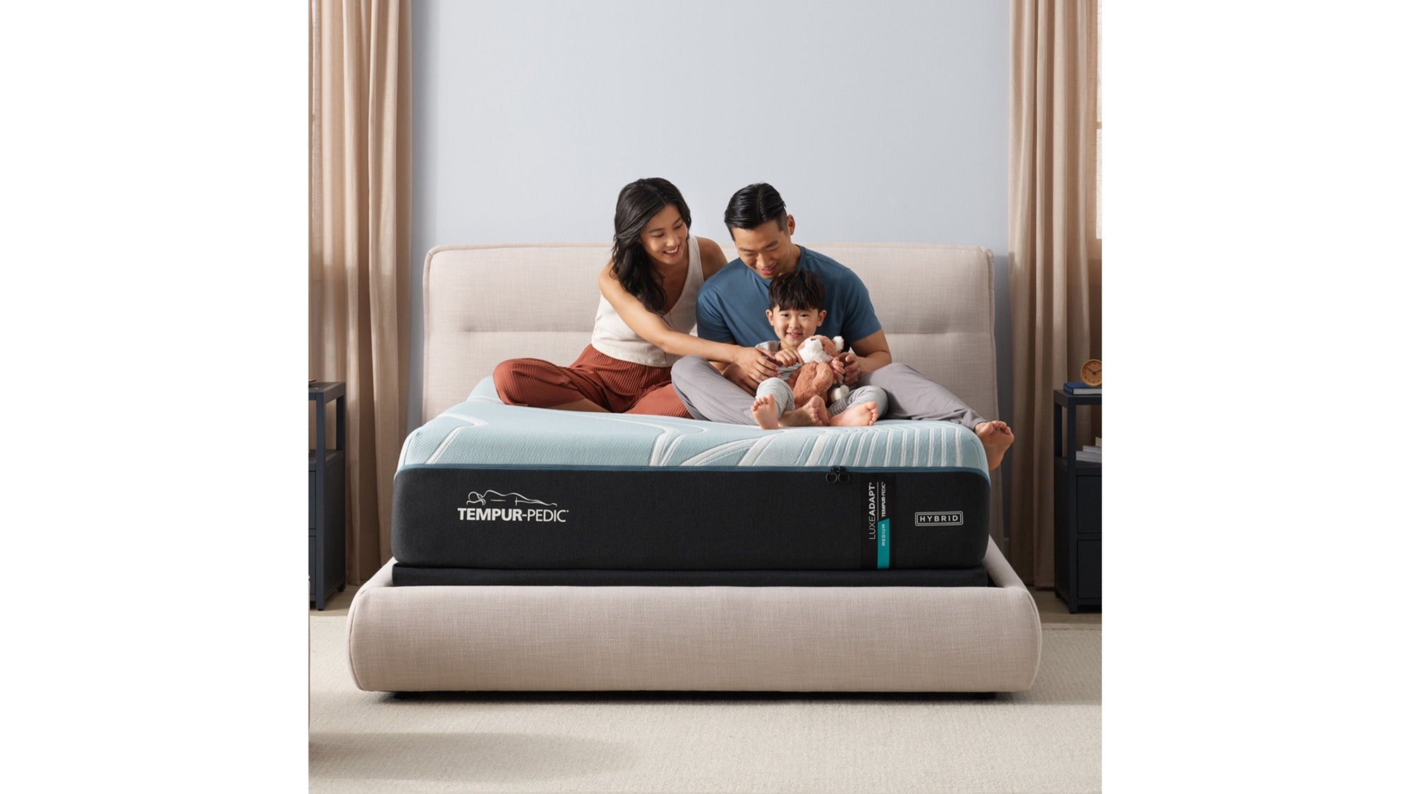 Tempur-Adapt - LuxeAdapt Medium Hybrid Mattress