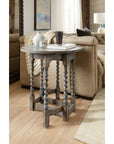 La Grange - Prause Gate Leg Round Table - Light Blue