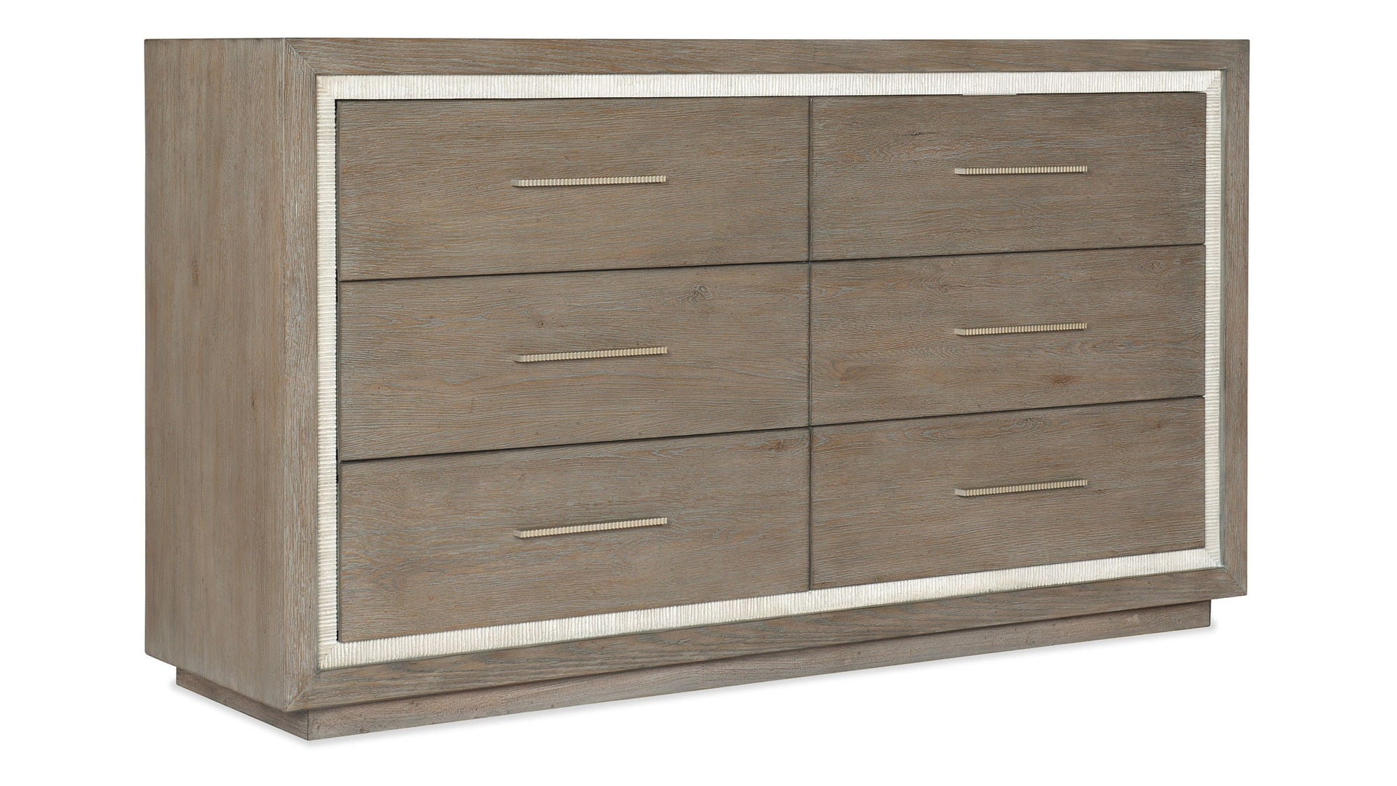 Serenity - Mainstay 6-Drawer Dresser - Gray