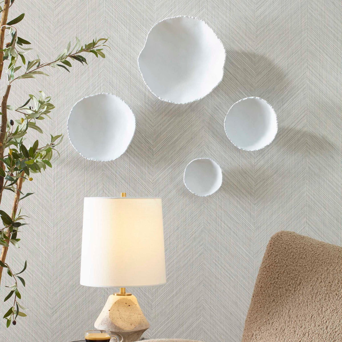 Lucky Coins - Wall Bowls (Set of 4)
