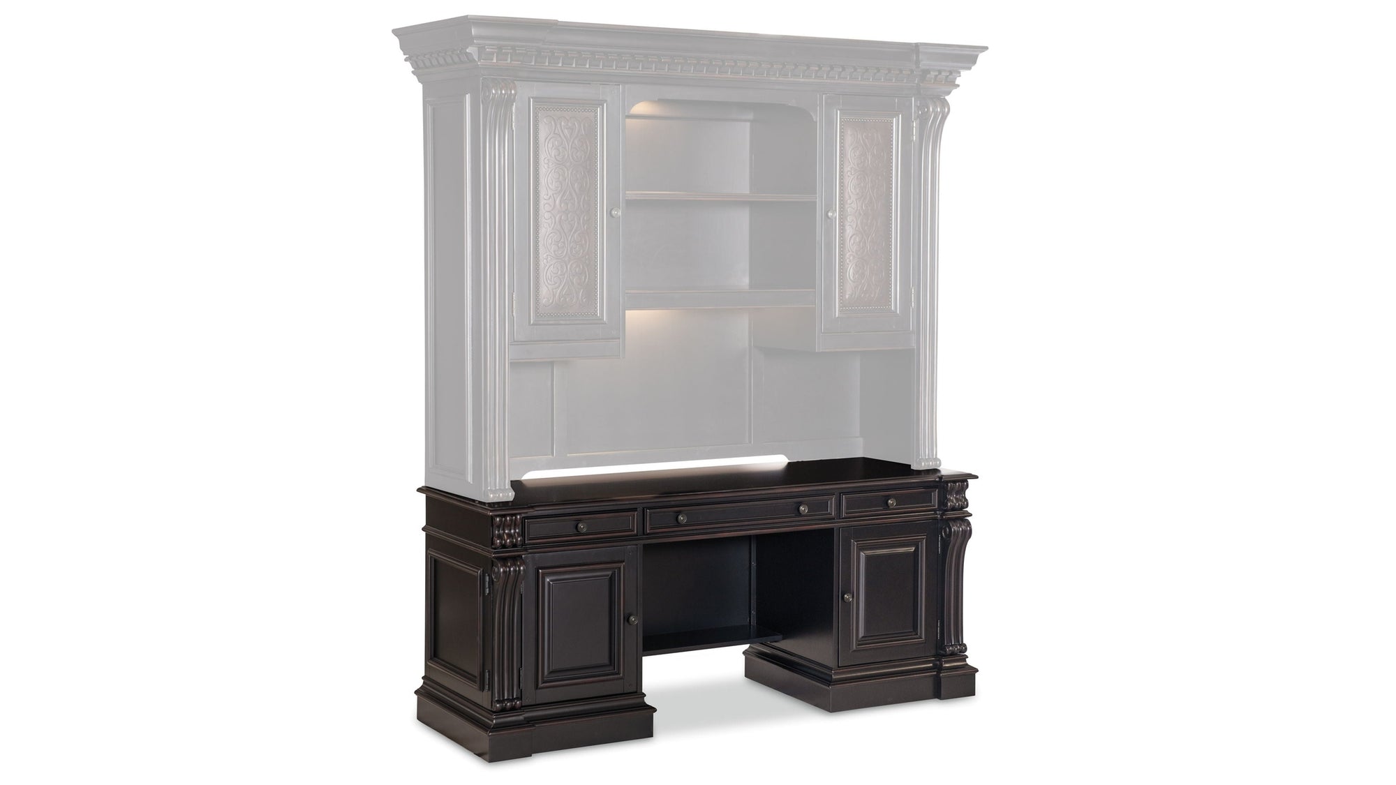 Telluride - Computer Credenza - Black