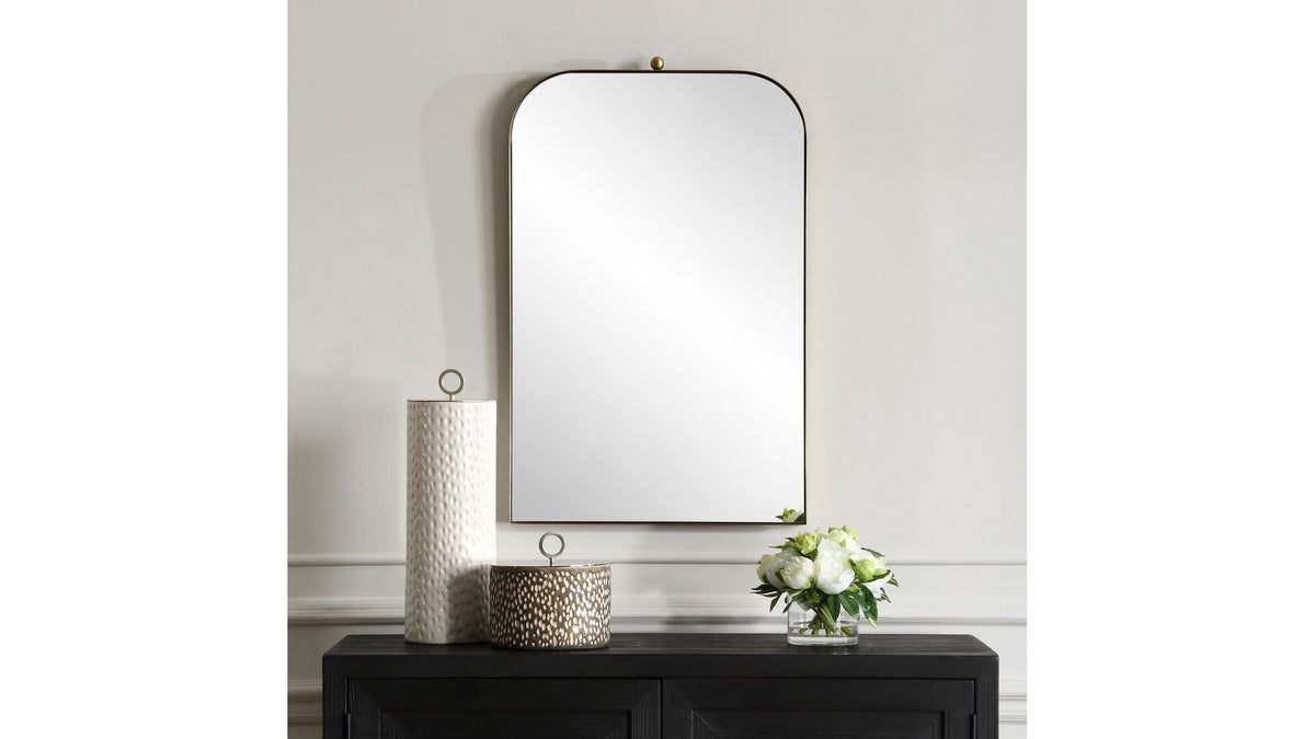 Cassidy - Brass Arch Mirror