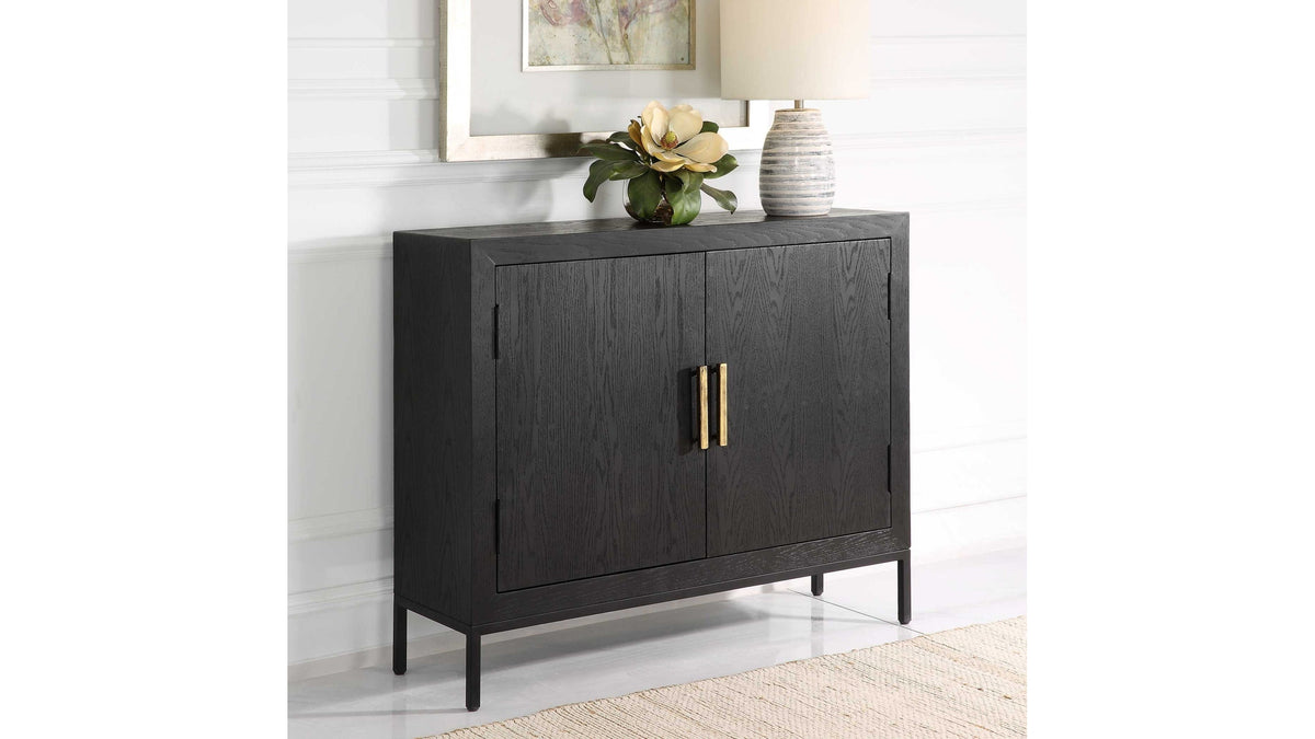 Front Range - Dark Oak 2 Door Cabinet