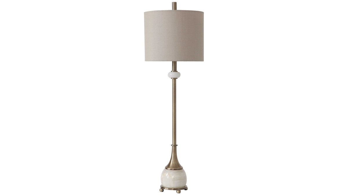 Natania - Plated Buffet Lamp - Brass
