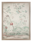 Sylvan Study Framed Print - Cream
