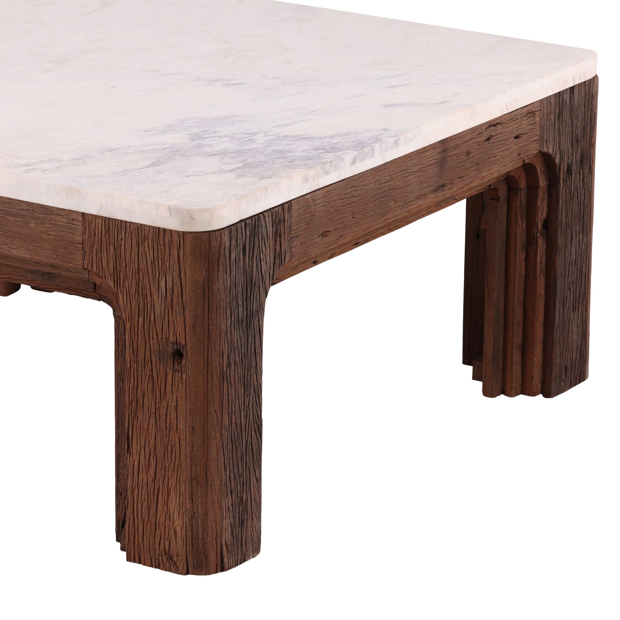 Williams - Coffee Table - Dark Brown / Beige