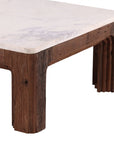 Williams - Coffee Table - Dark Brown / Beige