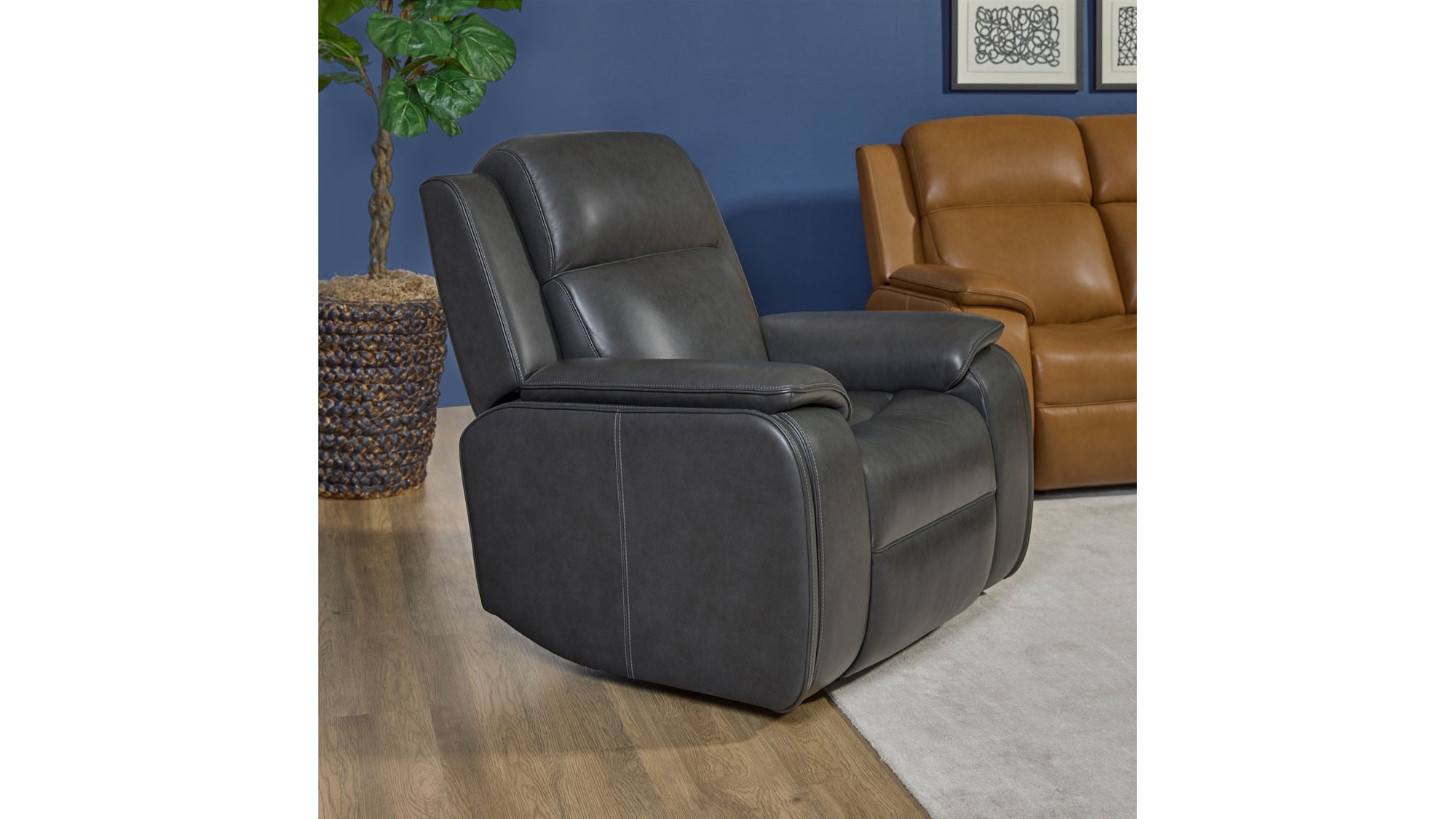 Ziggy - Power Recliner With Power Headrest, Lumbar, Heat & Massage